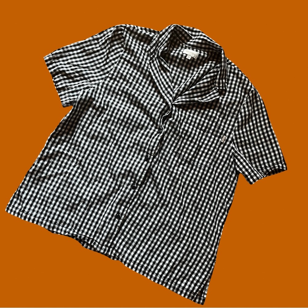 5/25$ Brixton Black & White Checkered Shirt